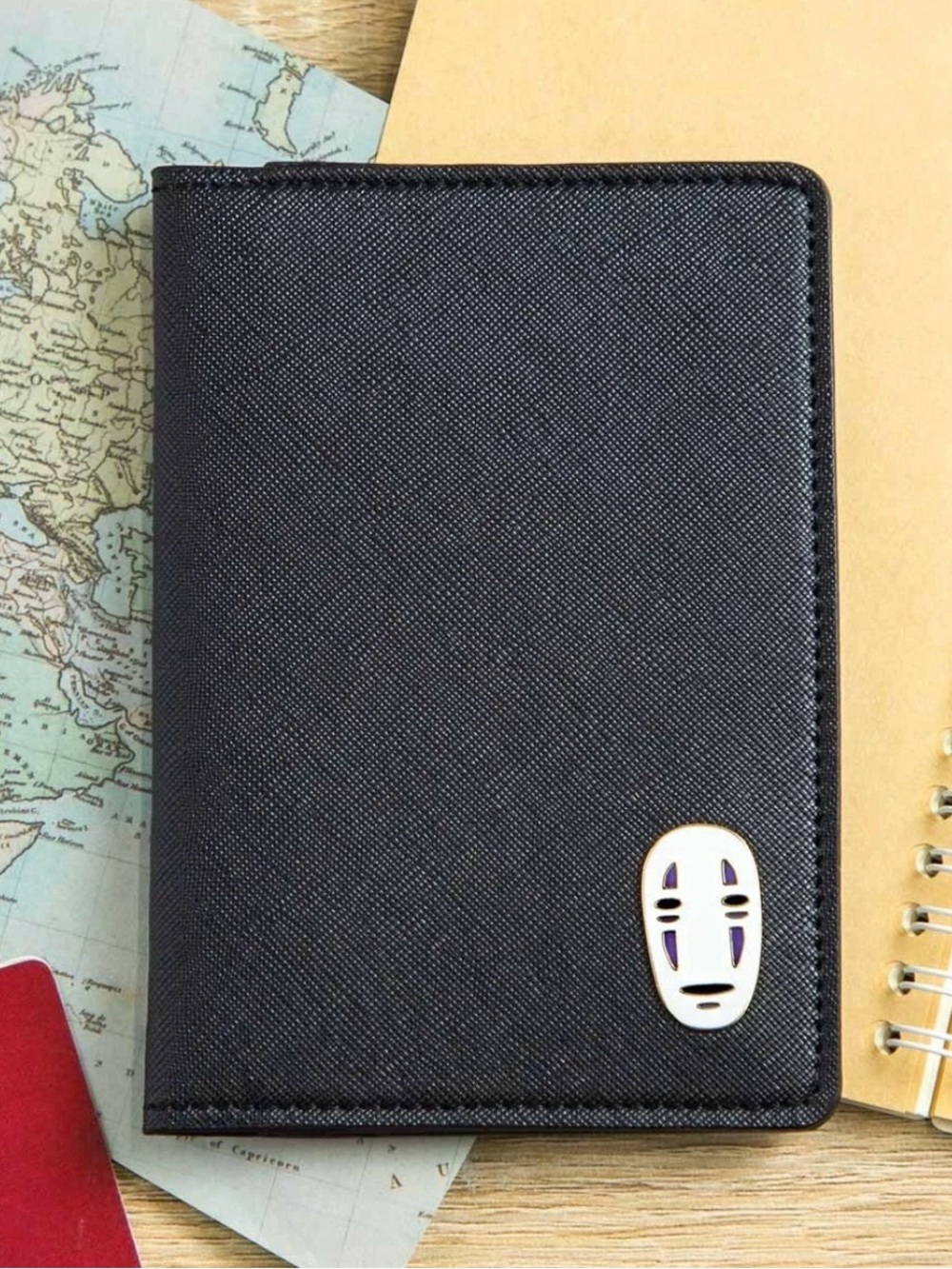Studio Ghibli No-Face Passport Holder